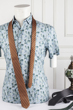 Slim Fit Kısa Kol