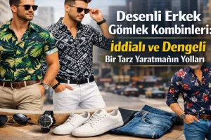 Desenli Erkek Gömlek Kombinleri: İddialı ve Dengeli Bir Tarz Yaratmanın Yolları