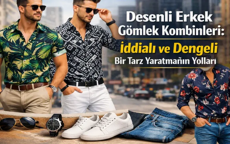 Desenli Erkek Gömlek Kombinleri: İddialı ve Dengeli Bir Tarz Yaratmanın Yolları