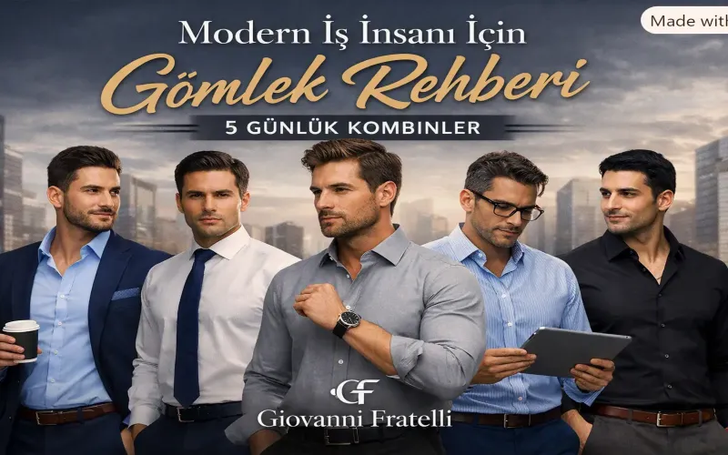 Modern İş İnsanı İçin Gömlek Rehberi: 5 Günlük Kombinler | Giovanni Fratelli