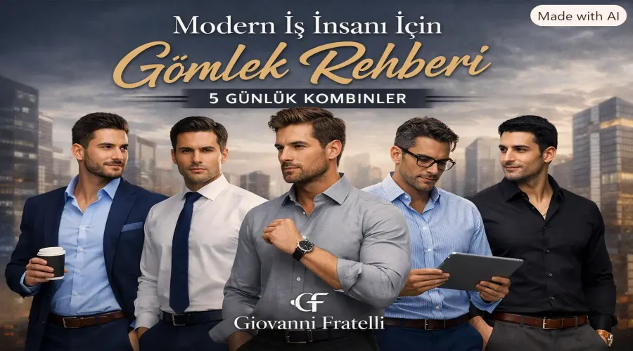 Modern İş İnsanı İçin Gömlek Rehberi: 5 Günlük Kombinler | Giovanni Fratelli