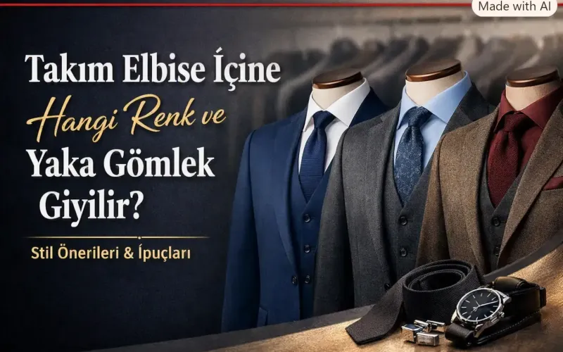 Takım Elbise İçine Hangi Renk ve Yaka Gömlek Giylir?