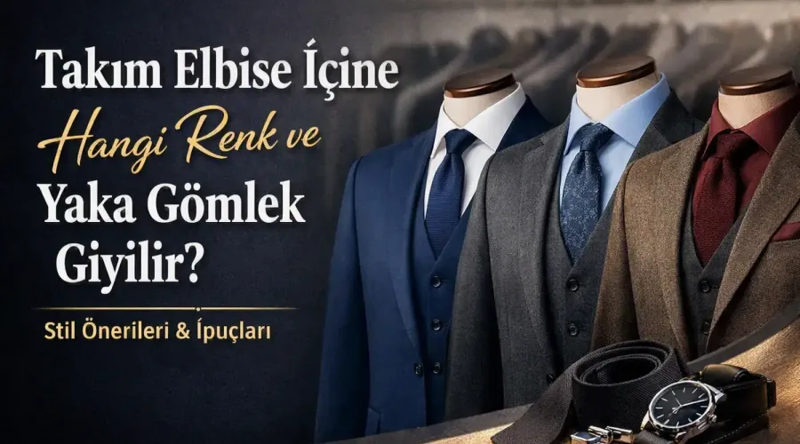 Takım Elbise İçine Hangi Renk ve Yaka Gömlek Giylir?