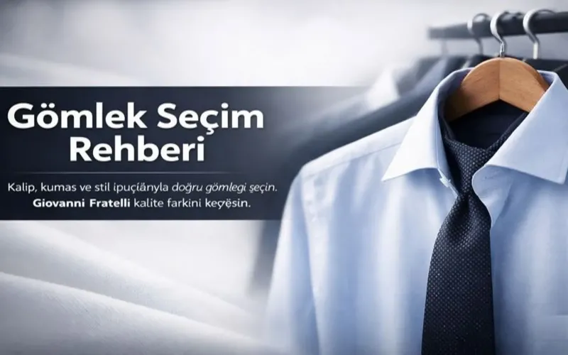 Üreticiden Toptan ve Perakende Erkek Gömlek: Giovanni Fratelli