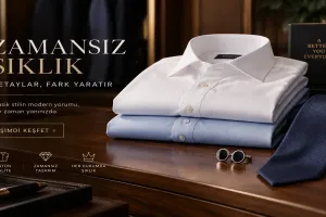 Erkek Klasik Gömlek Rehberi: Kurumsal Şıklık ve İtalyan Kesim Detayları