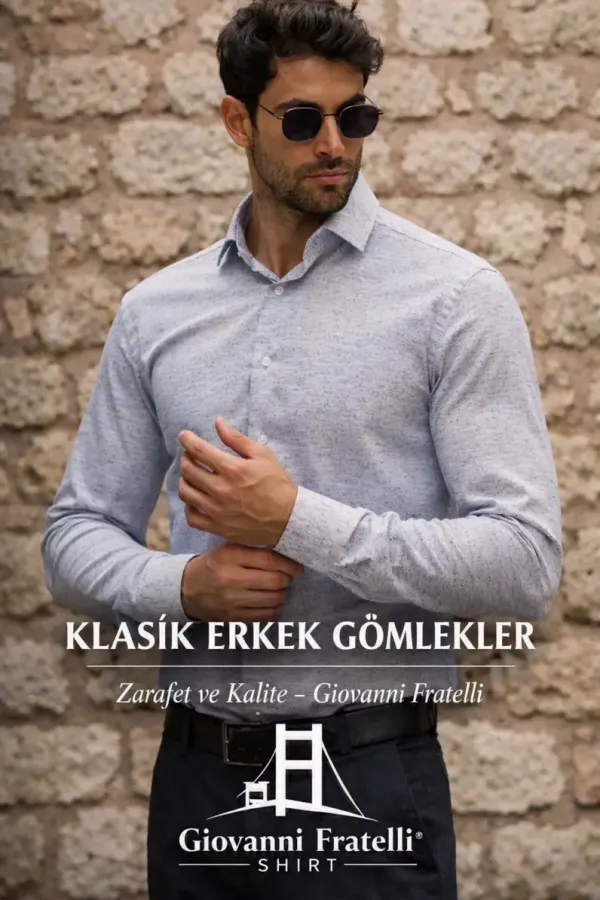 Erkek Klasik Gömlek Modelleri