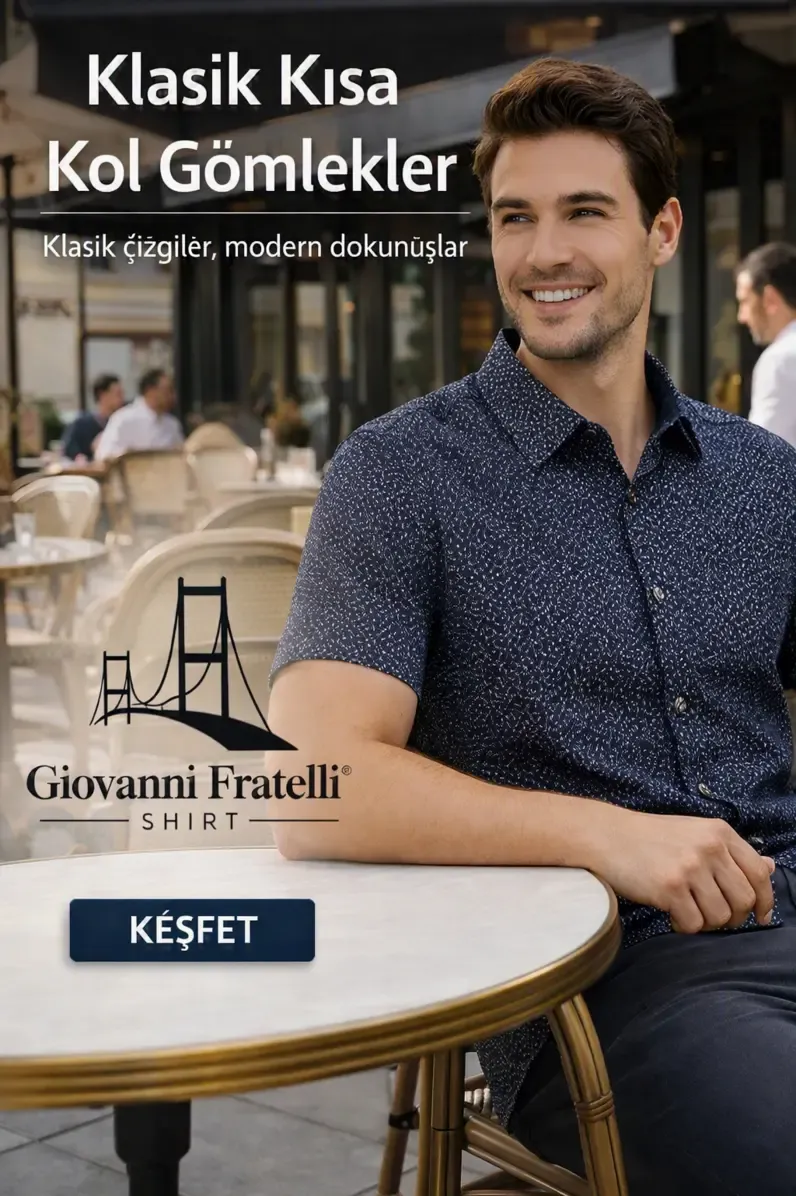Klasik Kısa Kol Gömlek