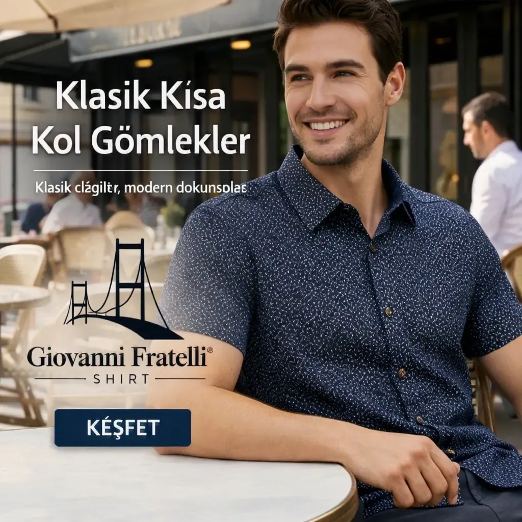 Klasik Kısa Kol Gömlek