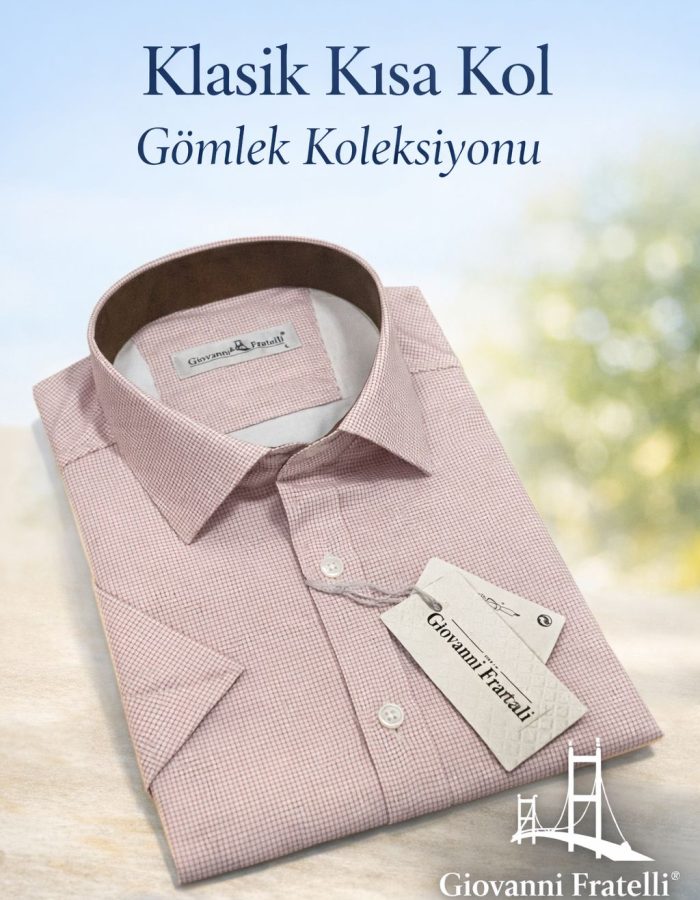 Klasik Kısa Kol Gömlek