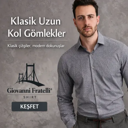 Klasik uzun kol gömlek