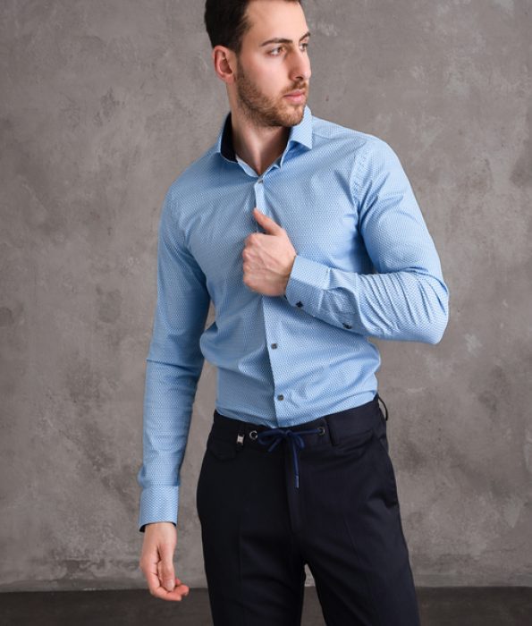 Slim Fit 8 Drop Gömlek