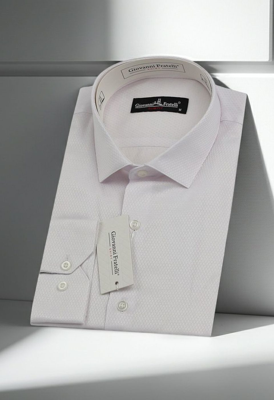 Slim Fit Uzun Kol Desenli Jakar Armürlü Gömlek 0123 CR 001 Slim Fit Uzun Kol Desenli Jakar Armürlü Gömlek 0123 CR 001