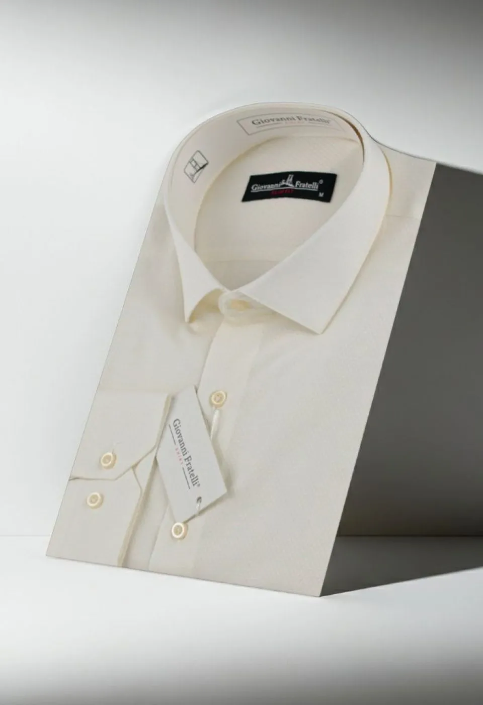 Slim Fit Uzun Kol Desenli Jakar Armürlü Gömlek 0123 CR 002