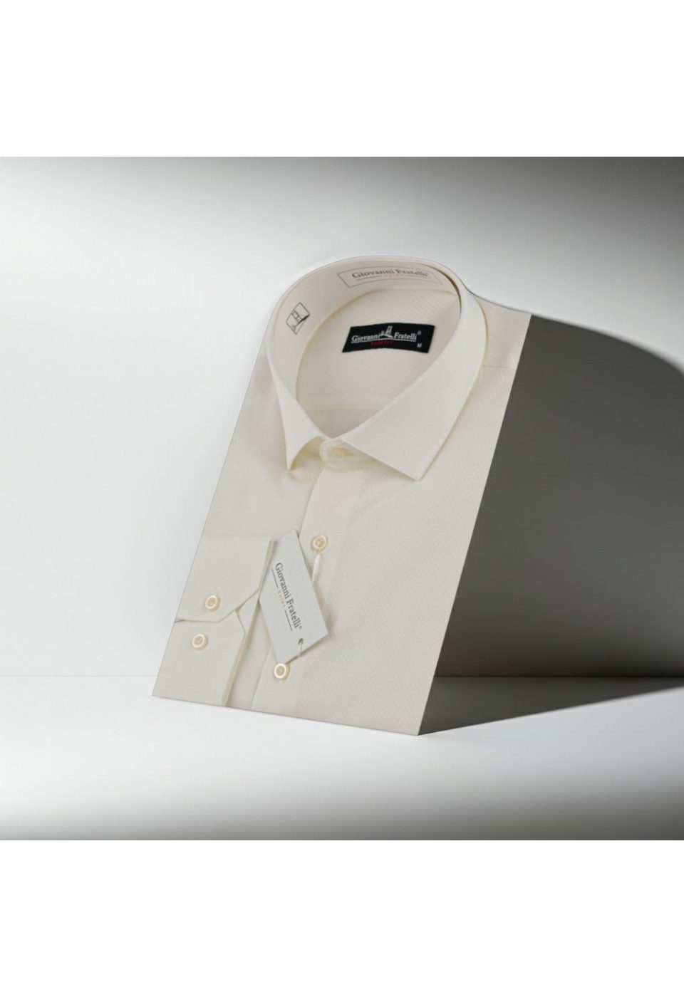 Slim Fit Uzun Kol Desenli Jakar Armürlü Gömlek 0123 CR 002