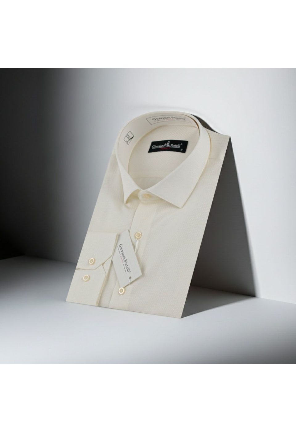 Slim Fit Uzun Kol Desenli Jakar Armürlü Gömlek 0123 CR 002