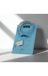 Slim Fit Kısa Kol Armürlü Jakar Erkek Gömlek 3GMK330123011