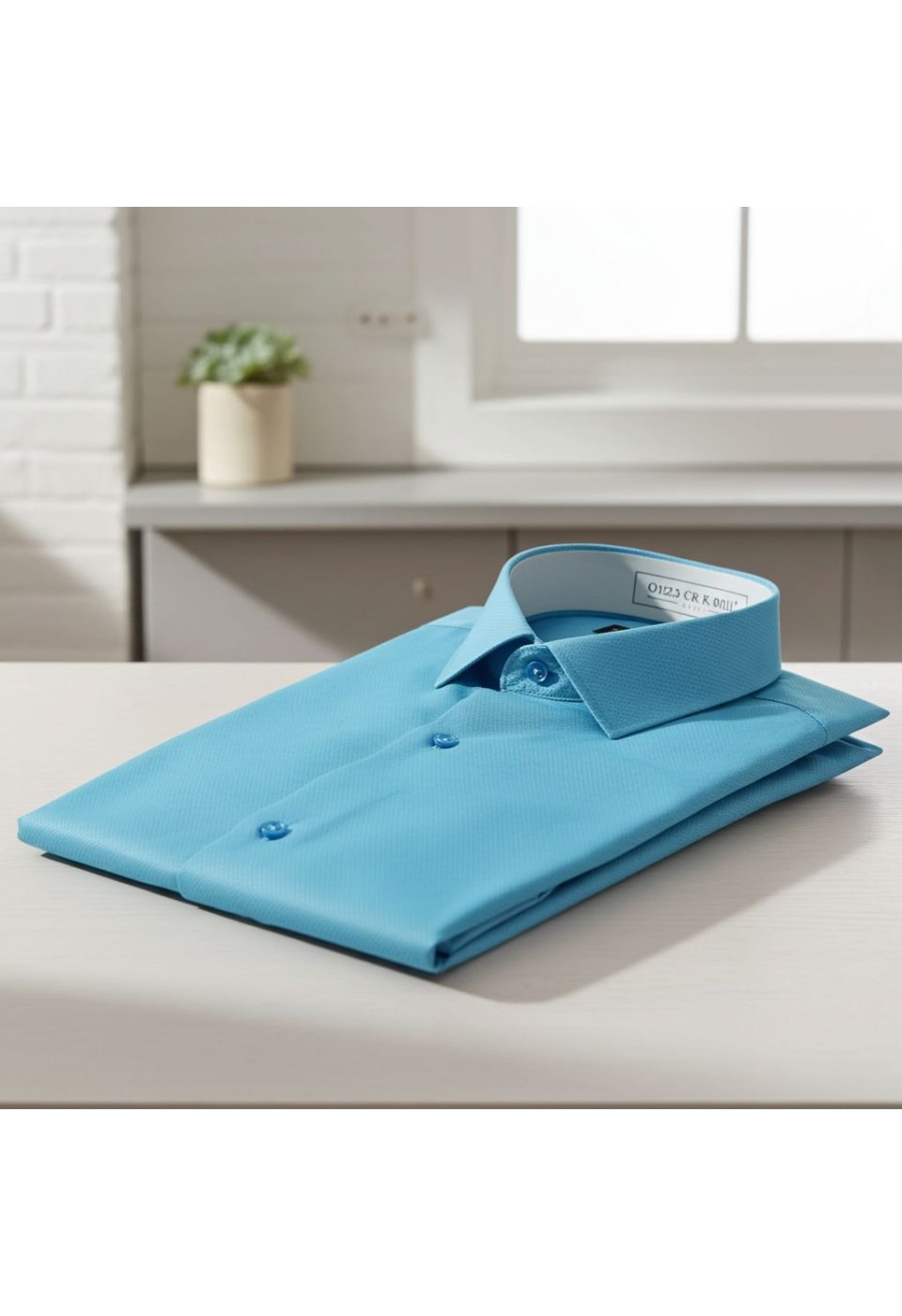 Slim Fit Kısa Kol Armürlü Jakar Erkek Gömlek 3GMK330123011 - Giovanni Fratelli