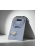 Slim Fit Kısa Kol Armürlü Jakar Erkek Gömlek 3GMK340124007