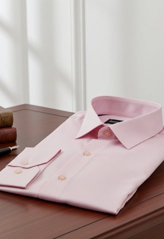 Slim Fit Uzun Kol Desenli Armürlü Jakar Erkek Gömlek 3GMK310125B12