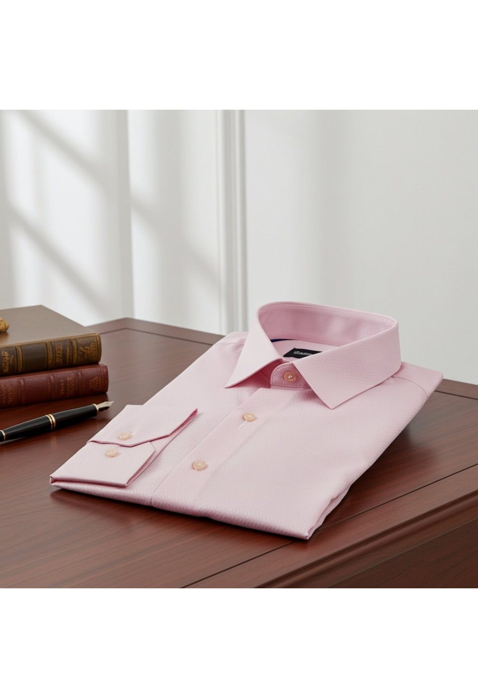 0125 CR B12 Slim Fit Uzun Kol Desenli Armürlü Jakar Erkek Gömlek 3GMK310125B12 - Giovanni Fratelli