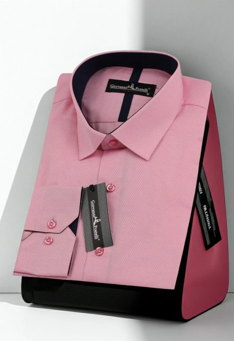 Slim Fit Uzun Kol DÜz Renk Diagonal Dokuma Lüks Erkek Gömlek 3GMK310153004