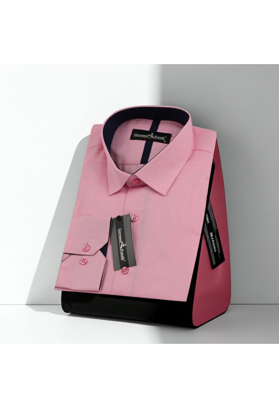 0153 CR 004 Slim Fit Uzun Kol DÜz Renk Diagonal Dokuma Lüks Erkek Gömlek 3GMK310153004 - Giovanni Fratelli