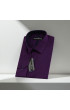 Slim Fit Uzun Kol DÜz Renk Diagonal Dokuma Lüks Erkek Gömlek 3GMK310153010