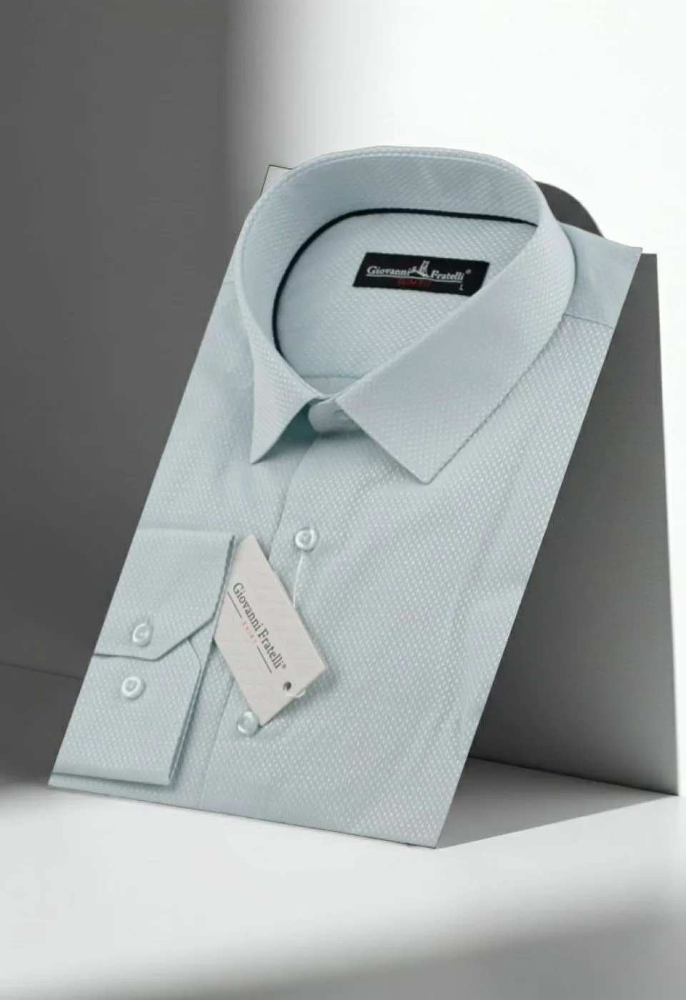 Slim Fit Uzun Kol Desenli Armürlü Jakar Erkek Gömlek 3GMK310159005 Slim Fit Uzun Kol Desenli Armürlü Jakar Erkek Gömlek 3GMK310159005