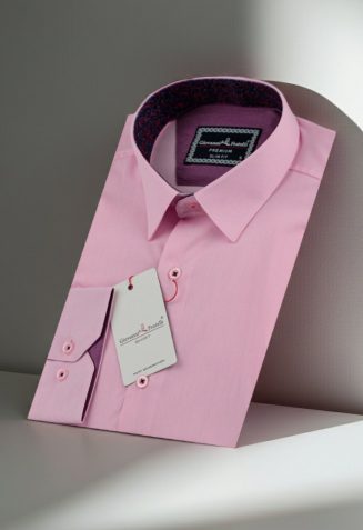 Slim Fit Uzun Kol Düz Renk Erkek Gömlek 3GMK310179001