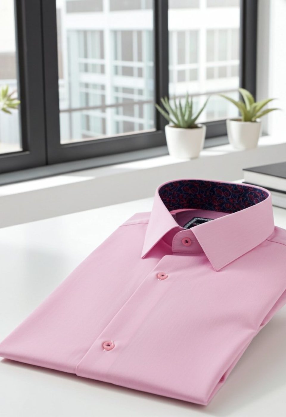 Slim Fit Uzun Kol Düz Renk Erkek Gömlek 3GMK310179001