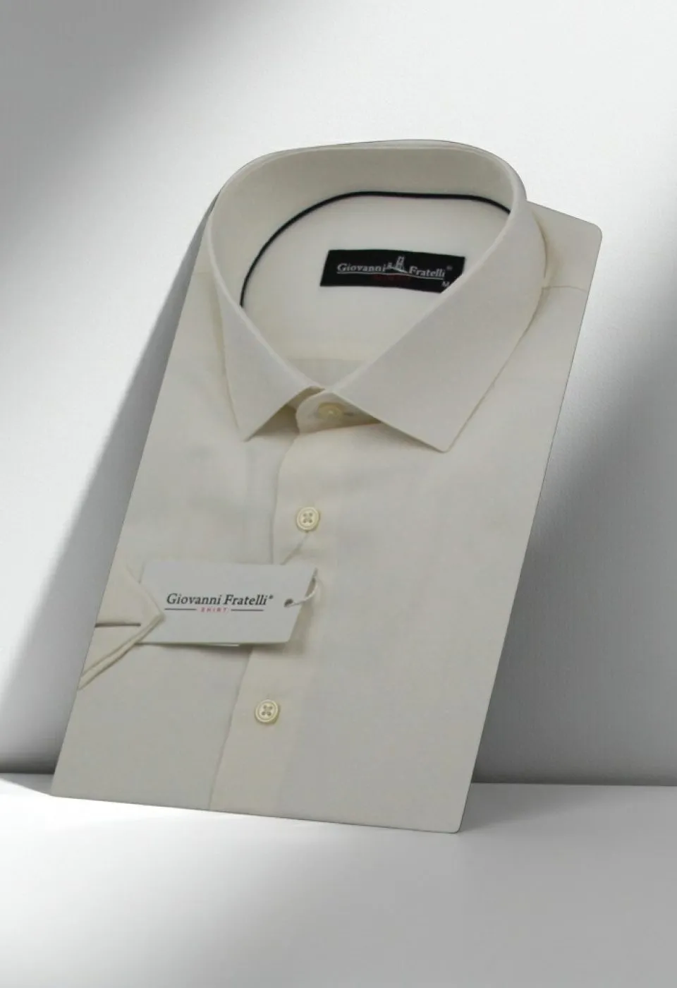 Slim Fit Kısa Kol Armürlü Jakar Erkek Gömlek 3GMK320183004