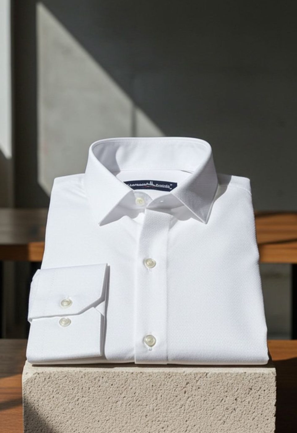 Slim Fit Uzun Kol Desenli Armürlü Jakar Erkek Gömlek 3GMK320203002