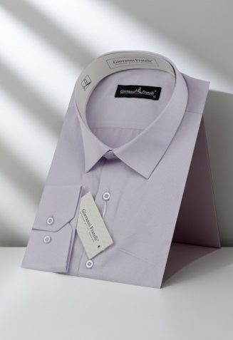 Slim Fit Uzun Kol Desenli Armürlü Jakar Erkek Gömlek 3GMK320203003