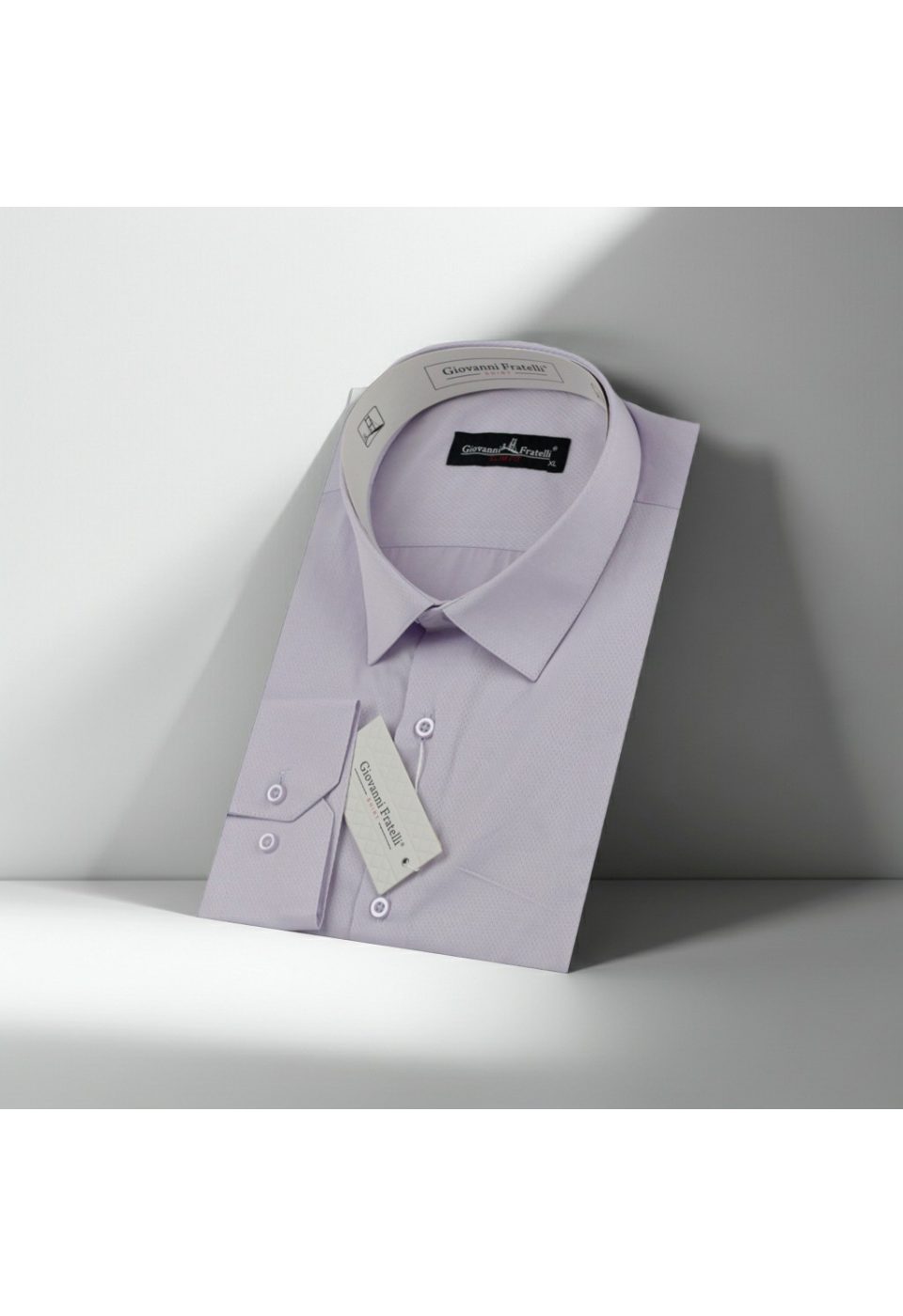 Slim Fit Uzun Kol Desenli Armürlü Jakar Erkek Gömlek 3GMK320203003 - Giovanni Fratelli