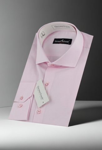 Slim Fit Uzun Kol Desenli İtalyan Yaka Jakar Erkek Gömlek 3GMK320204005