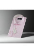 Slim Fit Uzun Kol Desenli İtalyan Yaka Jakar Erkek Gömlek 3GMK320204005