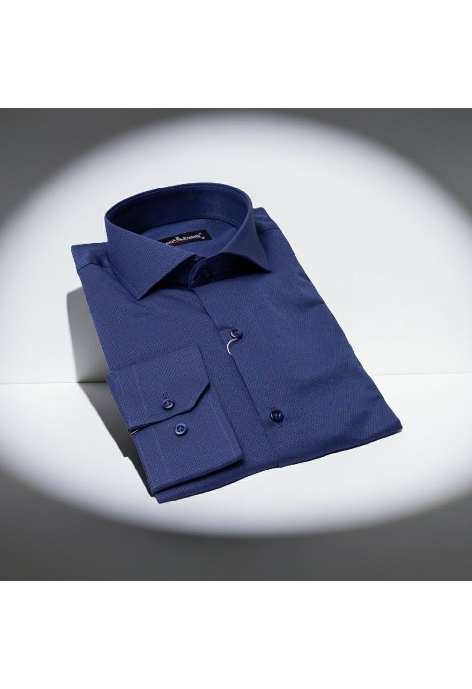 Slim Fit Uzun Kol Desenli İtalyan Yaka Jakar Erkek Gömlek 3GMK320204007 - Giovanni Fratelli