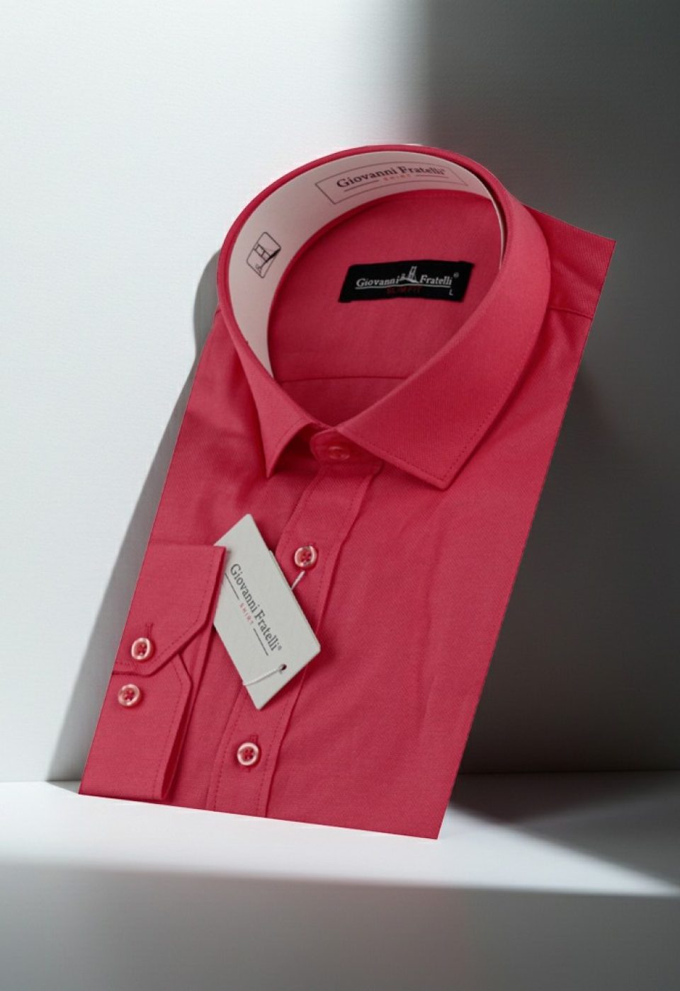 Slim Fit Uzun Kol Düz Renk Oxford Erkek Gömlek 3GMK310230008