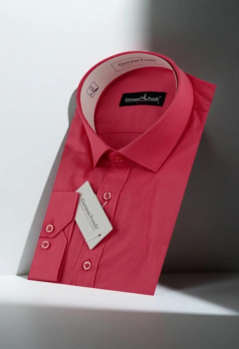 Slim Fit Uzun Kol Düz Renk Oxford Erkek Gömlek 3GMK310230008