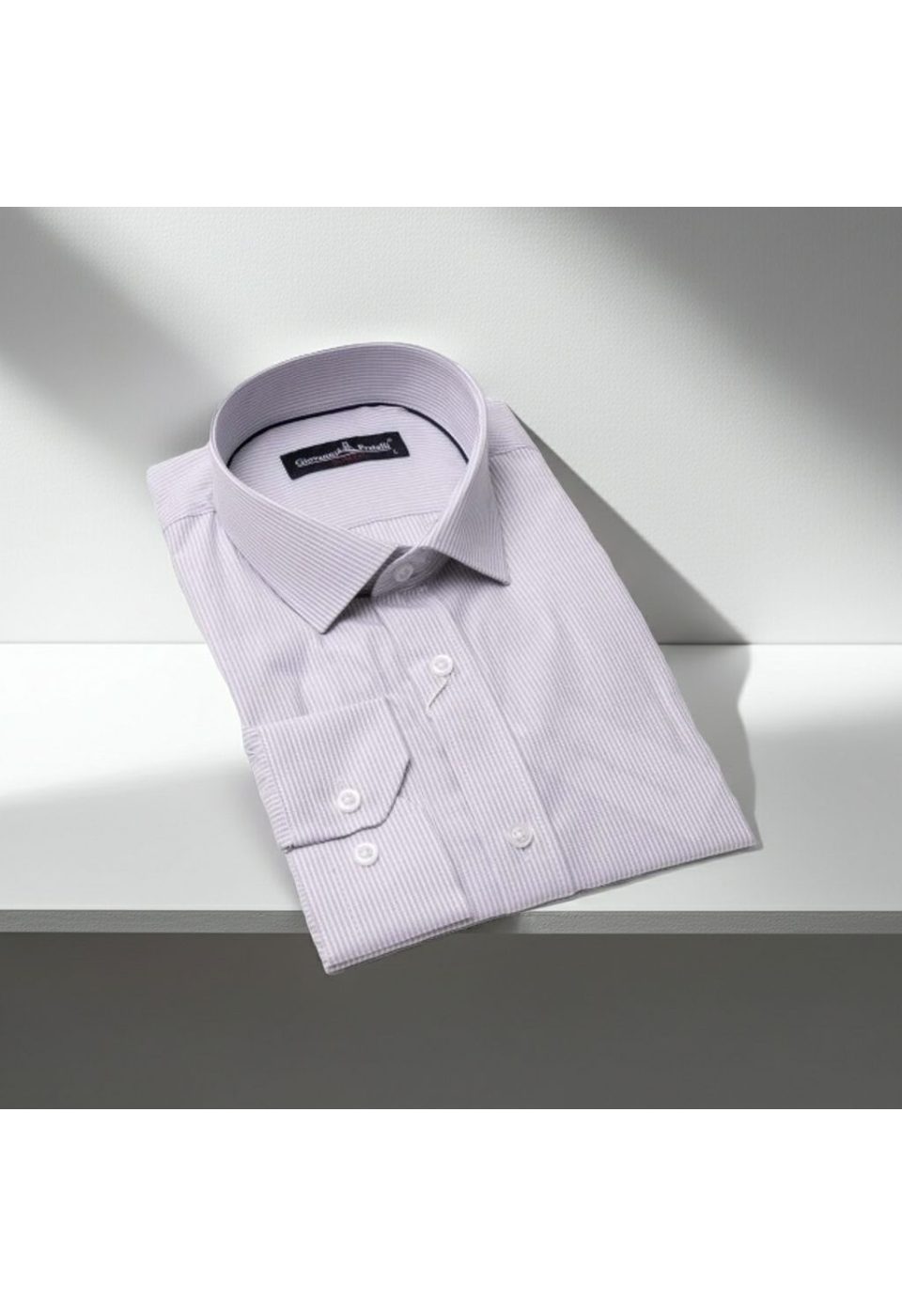 Slim Fit Uzun Kol Çizgili Erkek Gömlek 3GMK310235003 - Giovanni Fratelli