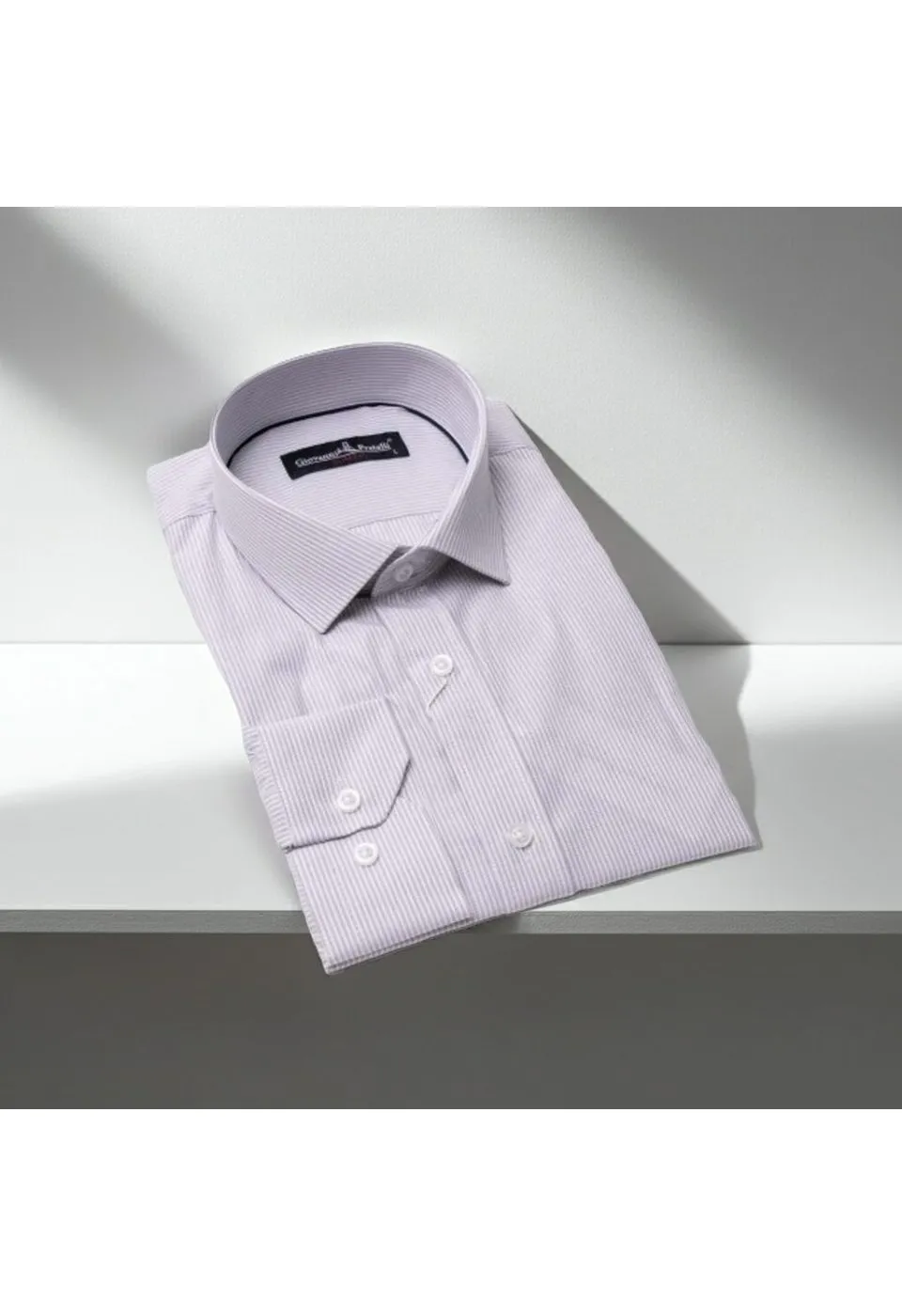 Slim Fit Uzun Kol Çizgili Erkek Gömlek 3GMK310235003 - Giovanni Fratelli