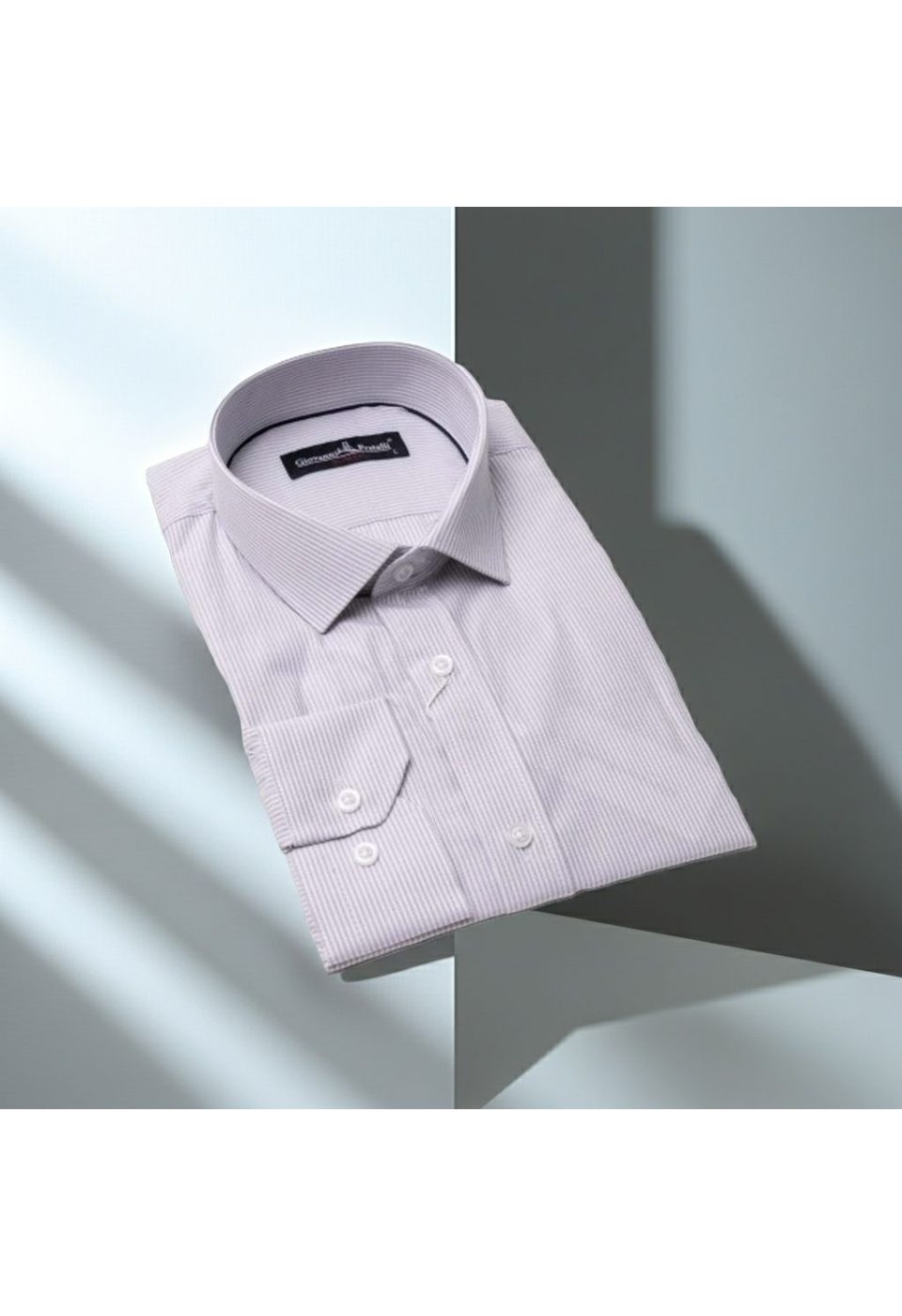 Slim Fit Uzun Kol Çizgili Erkek Gömlek 3GMK310235003 - Giovanni Fratelli