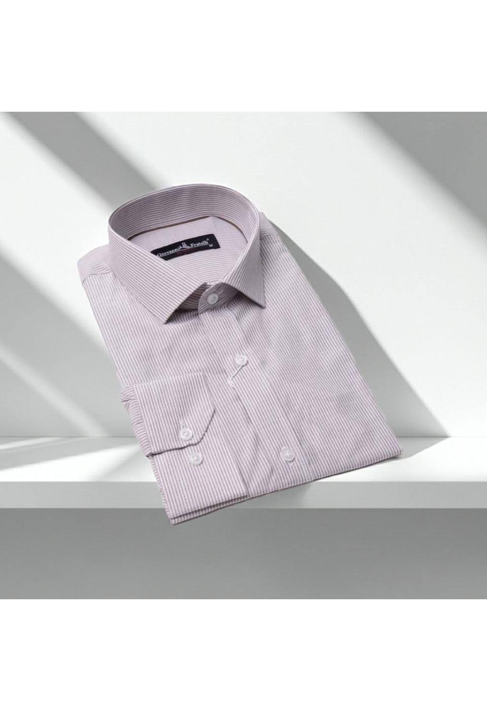 Slim Fit Uzun Kol Çizgili Erkek Gömlek 3GMK310235005 - Giovanni Fratelli
