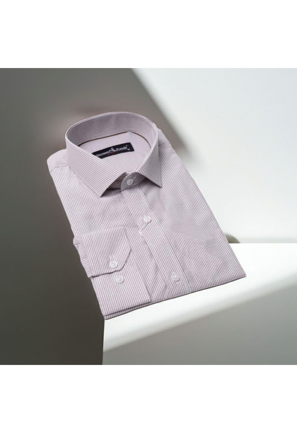 Slim Fit Uzun Kol Çizgili Erkek Gömlek 3GMK310235005 - Giovanni Fratelli