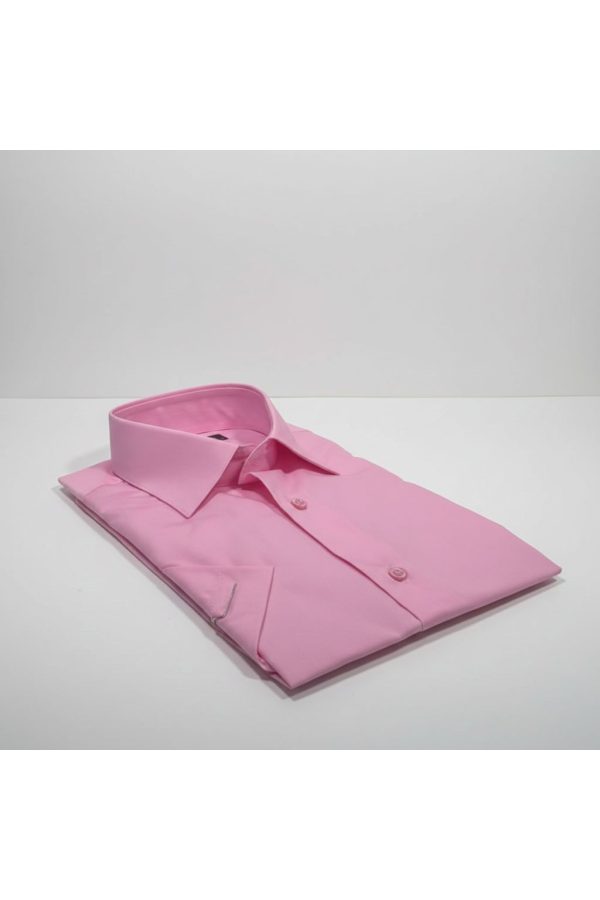 Slim Fit Kısa Kol Düz Renk Erkek Gömlek 3GMK330300018 - Giovanni Fratelli