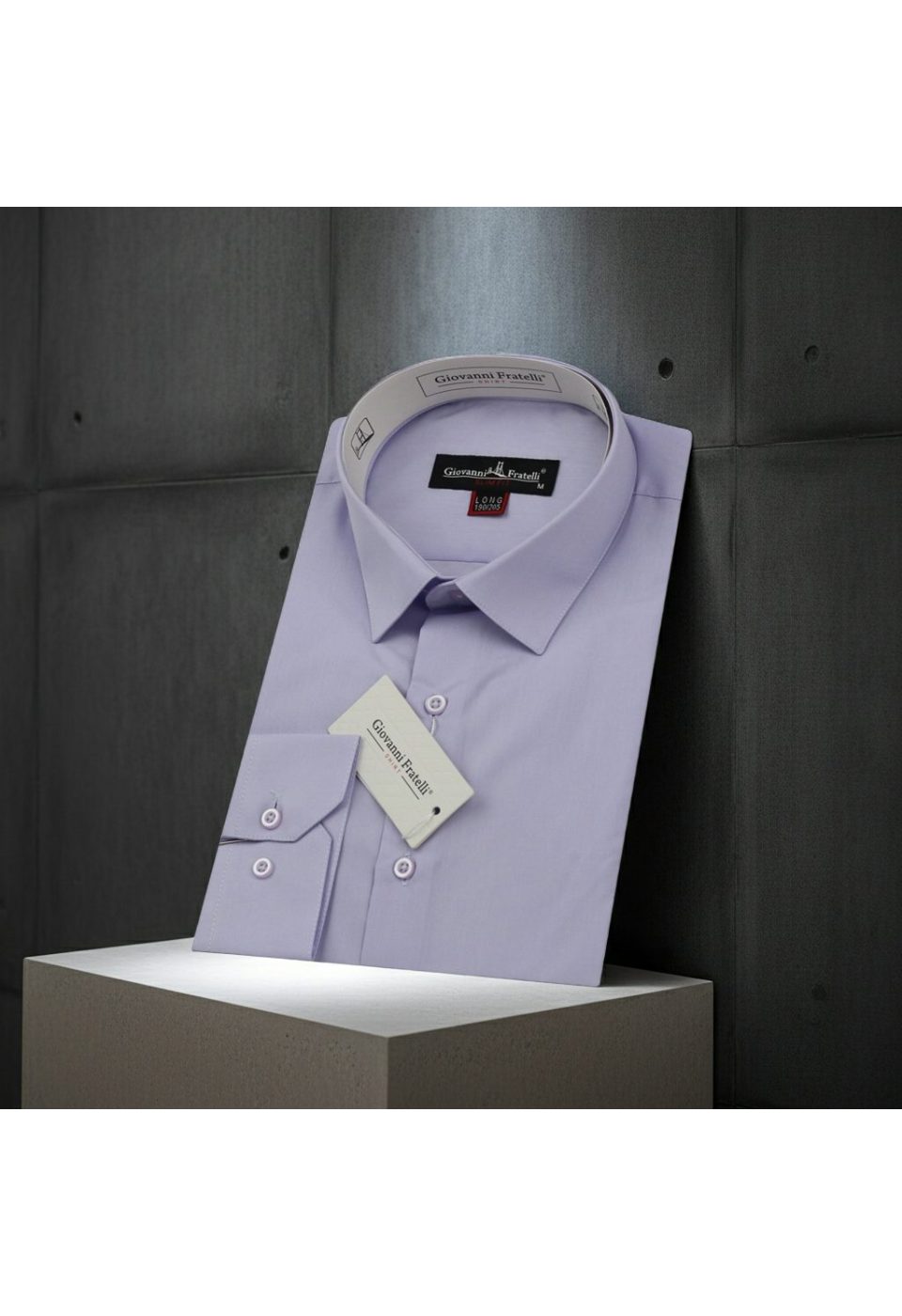 8 Drop Slim Fit Uzun Kol Düz Renk Erkek Gömlek 3GMK310312001 - Giovanni Fratelli