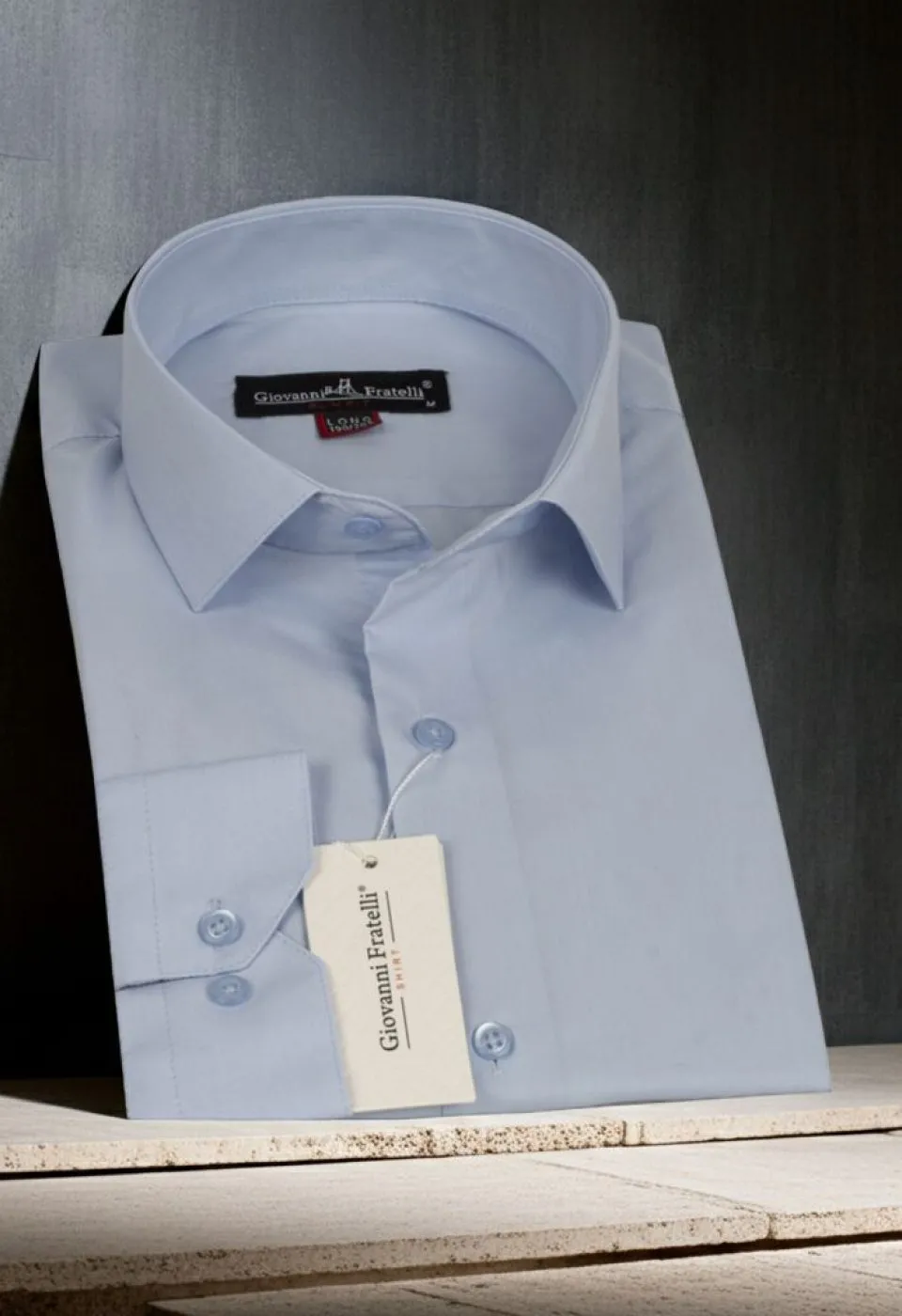 8 Drop Slim Fit Uzun Kol Düz Renk Erkek Gömlek 3GMK310312002