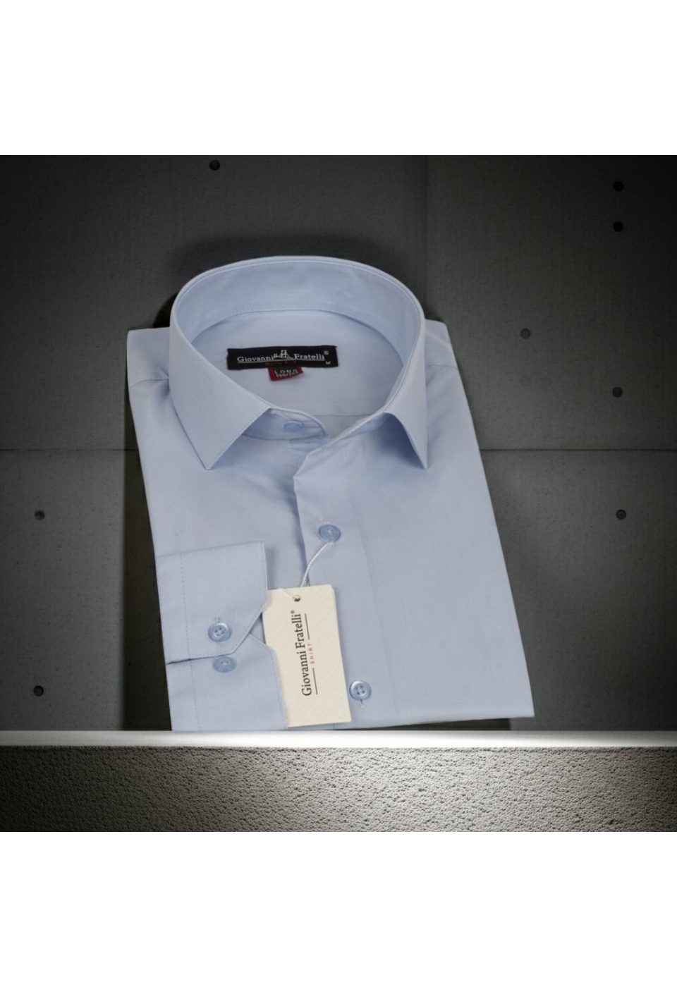 0312 CR 8 DROP 002 8 Drop Slim Fit Uzun Kol Düz Renk Erkek Gömlek 3GMK310312002 - Giovanni Fratelli