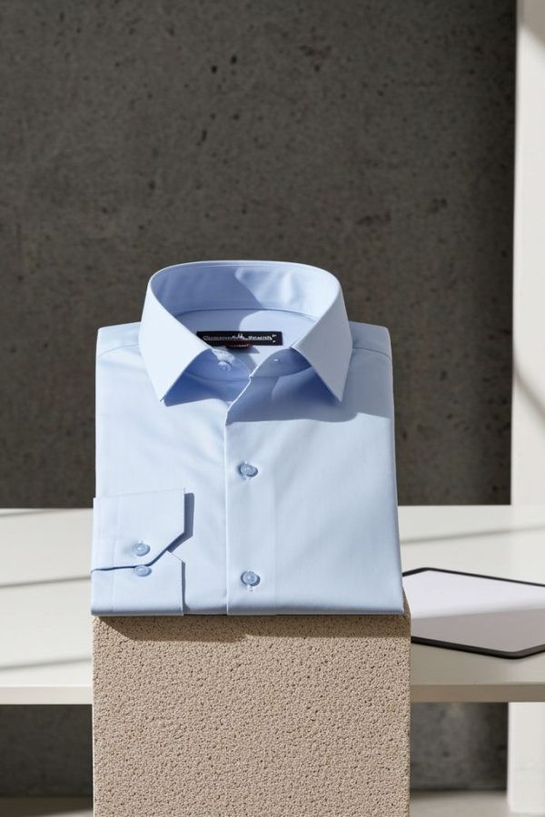 8 Drop Slim Fit Uzun Kol Düz Renk Erkek Gömlek 3GMK310312002 8 Drop Slim Fit Uzun Kol Düz Renk Erkek Gömlek 3GMK310312002