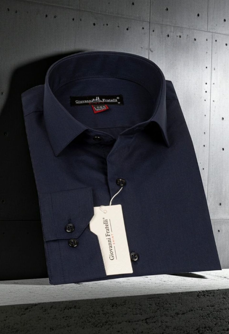 8 Drop Slim Fit Uzun Kol Düz Renk Erkek Gömlek 3GMK310312003